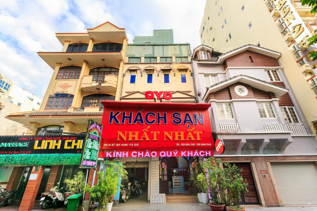 הו צ'י מין סיטי Oyo 486 Nhat Nhat Hotel מראה חיצוני תמונה